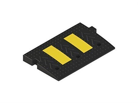 Kauçuk Rampa Set, Otopark Rampası, Kaldırım Rampası 50x30x4,5 cm 7 Metre