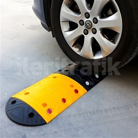 Eko Oval Plastik Hız Kesici Set, Yol Kasisi 2,5 metre