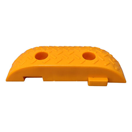 Yüksek Etkili Hız Kesici Kapağı, Yol Kasisi Kapağı 10 x 25 x 5 cm Sarı