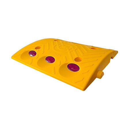 Oval Hız Kesici PPC Set, Yol Kasisi 4 Metre