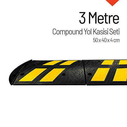 Compound Yol Kasisi, Hız Kesici Set 3 Metre