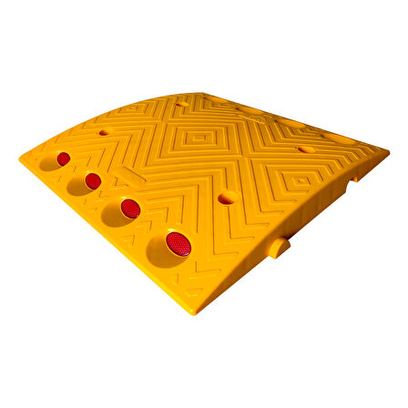 Oval Hız Kesici PPC, Yol Kasisi 50 x 50 x 5 cm
