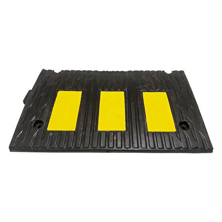 Kauçuk Rampa Set, Otopark Rampası, Kaldırım Rampası 30 x 50 x 4,5 cm - 3 Bantlı - 1 Metre