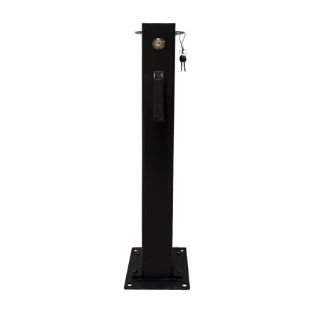 Çıkar Kilitli Otopark Park Bariyeri 75 cm Ankrajsız