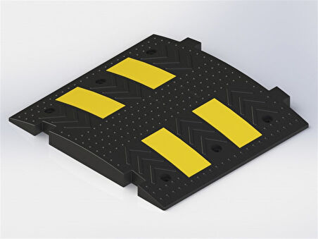 Kauçuk Hız Kesici, Yol Kasisi 50 x 50 x 4,5 cm