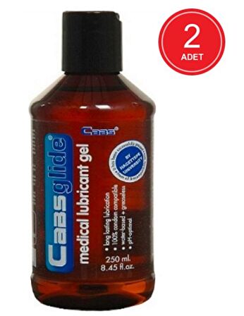 Cabs Glide Su Bazlı Kayganlaştırıcı Jel 2 x 250 ML