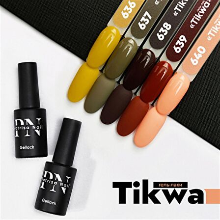 Kalıcı oje Tikwa serisi 636, 8ml