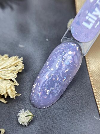 Rubber Base Kamuflaj Potal LILY 8ml Renkli baz