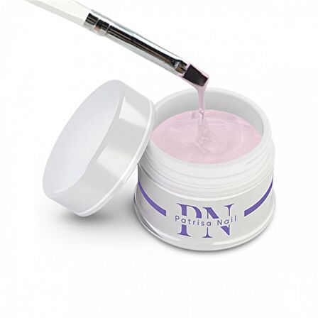 Biyolaminasyon protez tırnak keratin jeli 15gr Saydam pembe