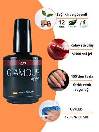 Glamour Kalıcı Oje 237