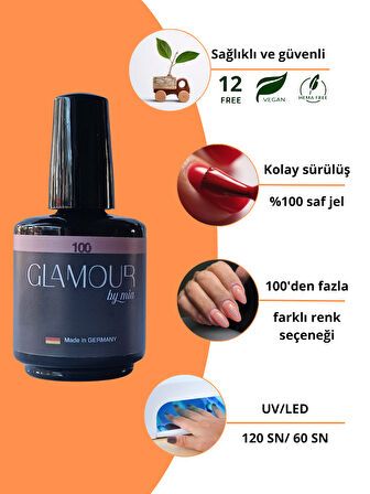 Glamour Kalıcı Oje 100