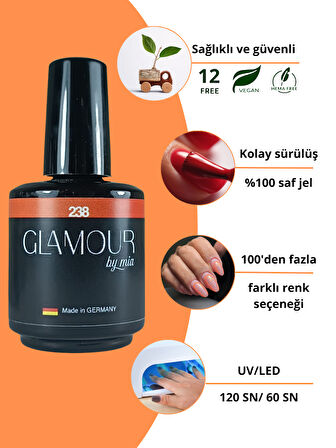 Glamour Kalıcı Oje 238