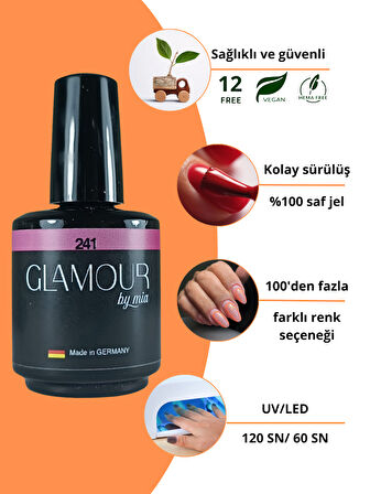 Glamour Kalıcı Oje 241