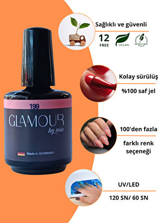 Glamour Kalıcı Oje 199