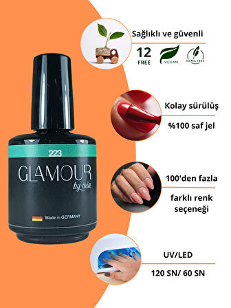 Glamour Kalıcı Oje 223