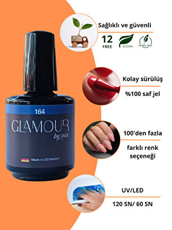 Glamour Kalıcı Oje 164