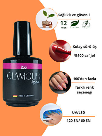 Glamour Kalıcı Oje 255