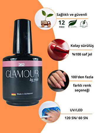 Glamour Kalıcı Oje 262