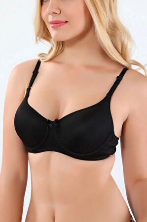 1950 Siyah Balenli Toparlayıcı Minimizer Sütyen