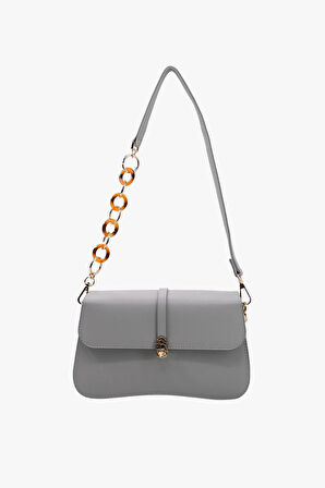 Sosela 67-7164 Gri Kadın Çapraz Askılı Çanta