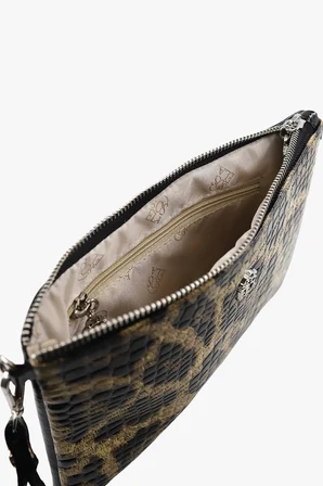 SOSELA 67-6019 Kadın Leopar Portföy Çanta
