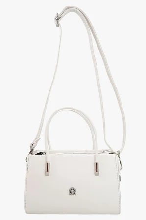Sosela 67-8113 Kadın Beyaz Omuz ve Kol Çanta