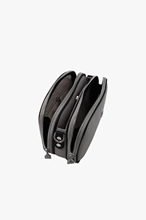 Sosela 67-7158 Kadın Gri Çapraz Askılı Çanta