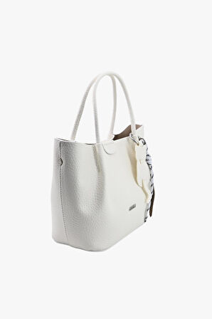 Sosela 67-8122 Kadın Beyaz Omuz Ve Kol Çanta