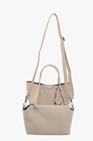 Sosela 67-8122 Kadın Bej Omuz Ve Kol Çanta