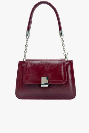SOSELA 67-7135 Kadın Bordo Çarpraz Askılı Çanta