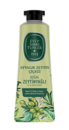 Nemlendirici E Vitaminli-Vegan Tüm Cilt Tipleri için Zeytinyağlı Kokulu Vücut Kremi 50 ml