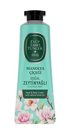 Nemlendirici E Vitaminli-Parabensiz-Vegan Tüm Cilt Tipleri için Manolya Kokulu Vücut Kremi 50 ml