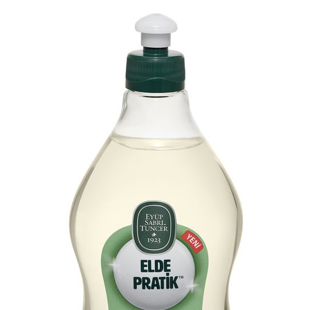 Elde Pratik™ - Doğal Zeytinyağı ve Limon Kabuk Yağlı Formül Bulaşık Yıkama Sıvısı - 750 ml