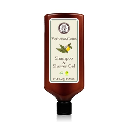 Doğal Zeytinyağlı Verbena Citrus Şampuan & Duş Jeli 380 ml