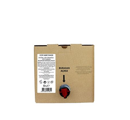 Bodrum Mandalinası Doğal Zeytinyağlı Sıvı Sabun 5 