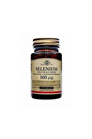 Solgar Selenium 100 mcg 100 Tablet