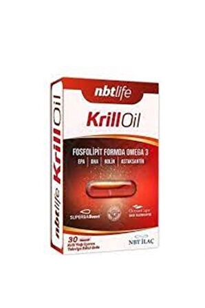 Life Krill Oil Fosfolipit Formda Omega 3 30 Kapsül