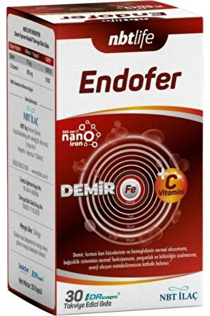 Nbt Life Endofer 30 Kapsül
