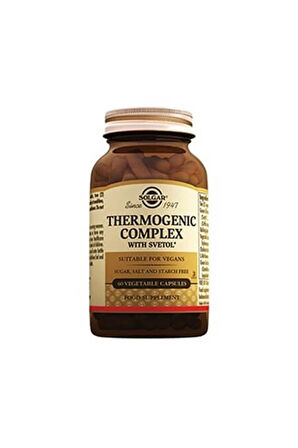 Solgar Thermogenic Complex with Svetol 60 Kapsül