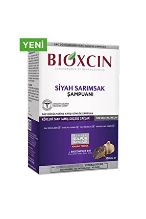 Siyah Sarımsak Şampuanı 300 Ml | Güçsüz Saçlar