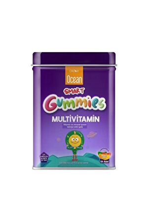 Ocean Smart Gumies Multivitamin Meyve Sulu Jel 64 Adet