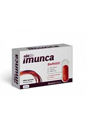 Nbtlife Imunca 20 Kapsül