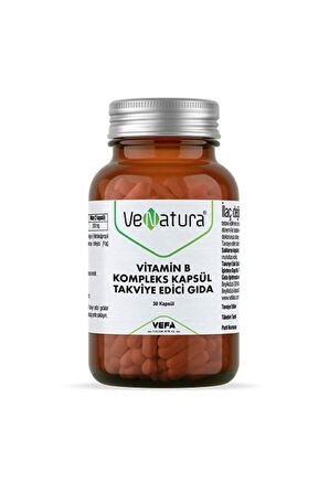 Venatura Vitamin B Kompleks 30 Kapsül