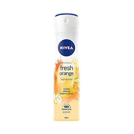 Nivea Fresh Orange Deodorant 150 ml