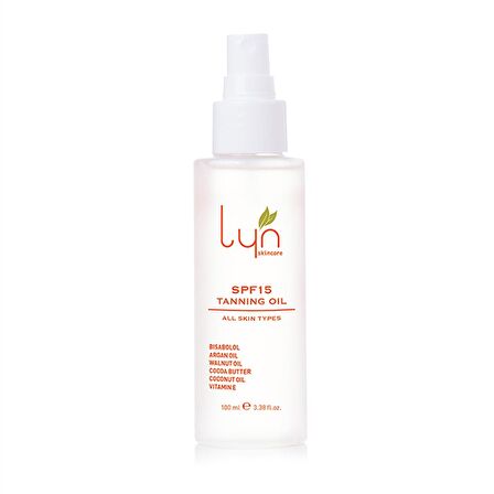 Lyn Bronzlaştırıcı Yağ 15 SPF 100 ml