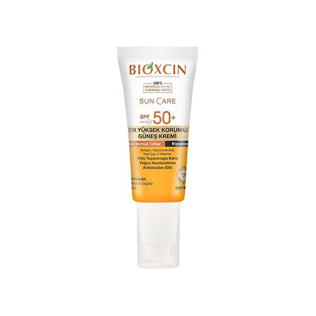 Bioxcin Spf 50+ Güneş Kremi 50 ml Kuru ve Normal Cilt