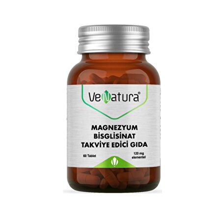 Venatura Magnezyum Bisglisinat Takviye Edici Gıda 30 Kapsül