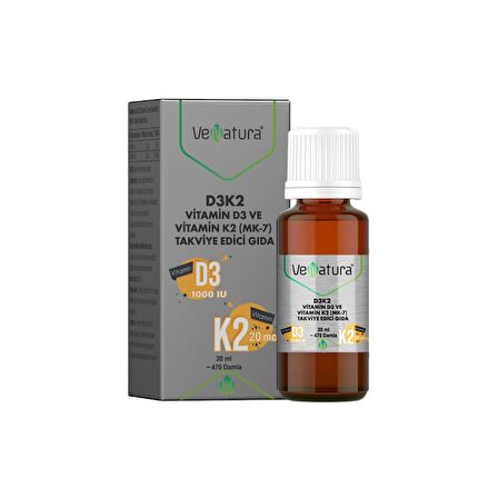 Venatura D3K2 Damla 20 ml