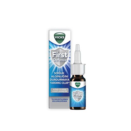 Vicks First Defence Nazal Burun Sprey 15 ml