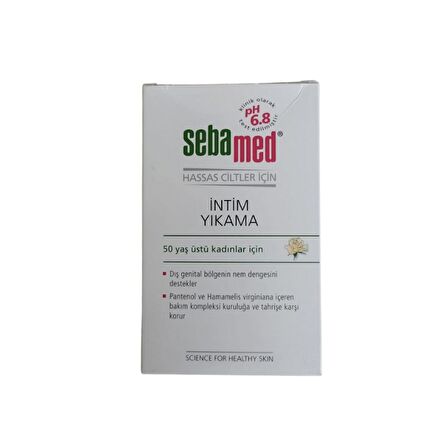 Sebamed İntim Yıkama Ph 6.8 50 Yaş Üzeri 200 ml